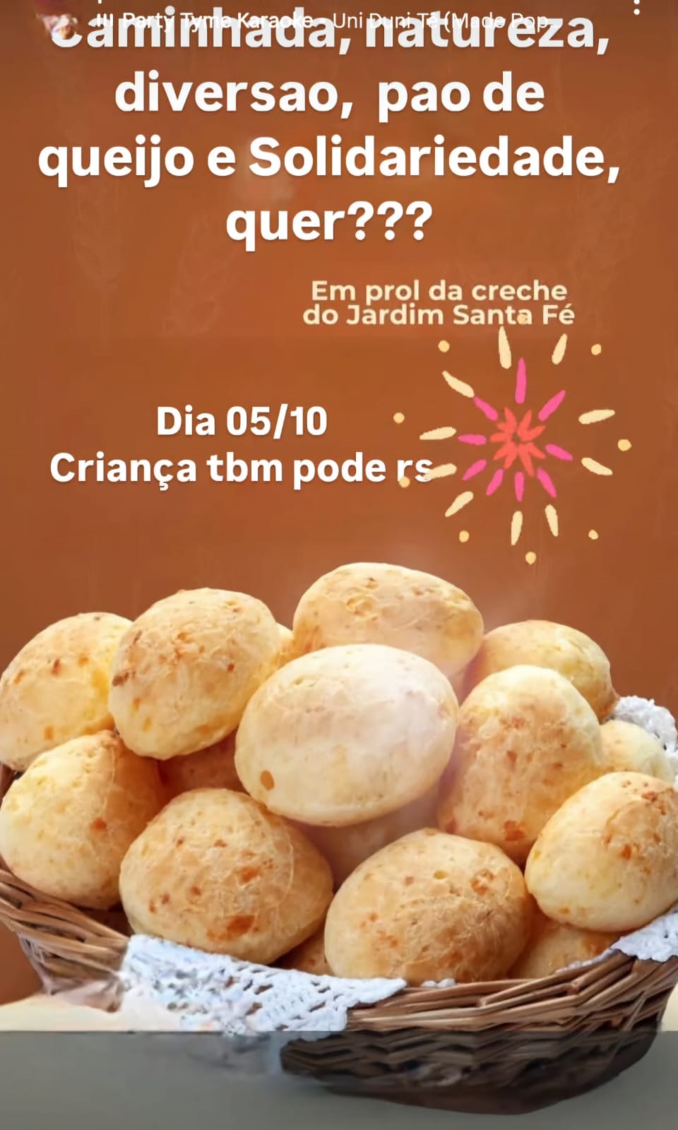 Caminhada Solidária na TRILHA