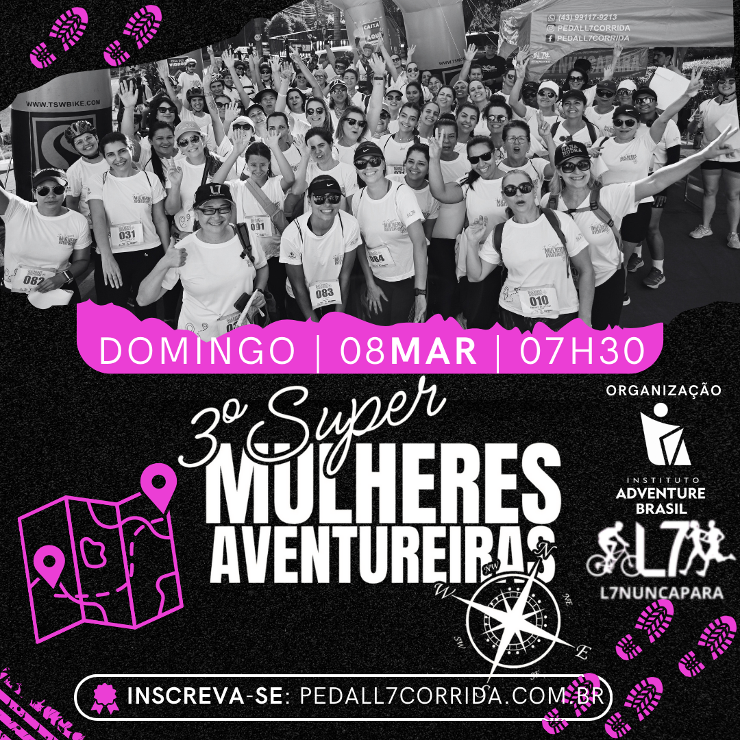 3º SUPER MULHERES AVENTUREIRAS