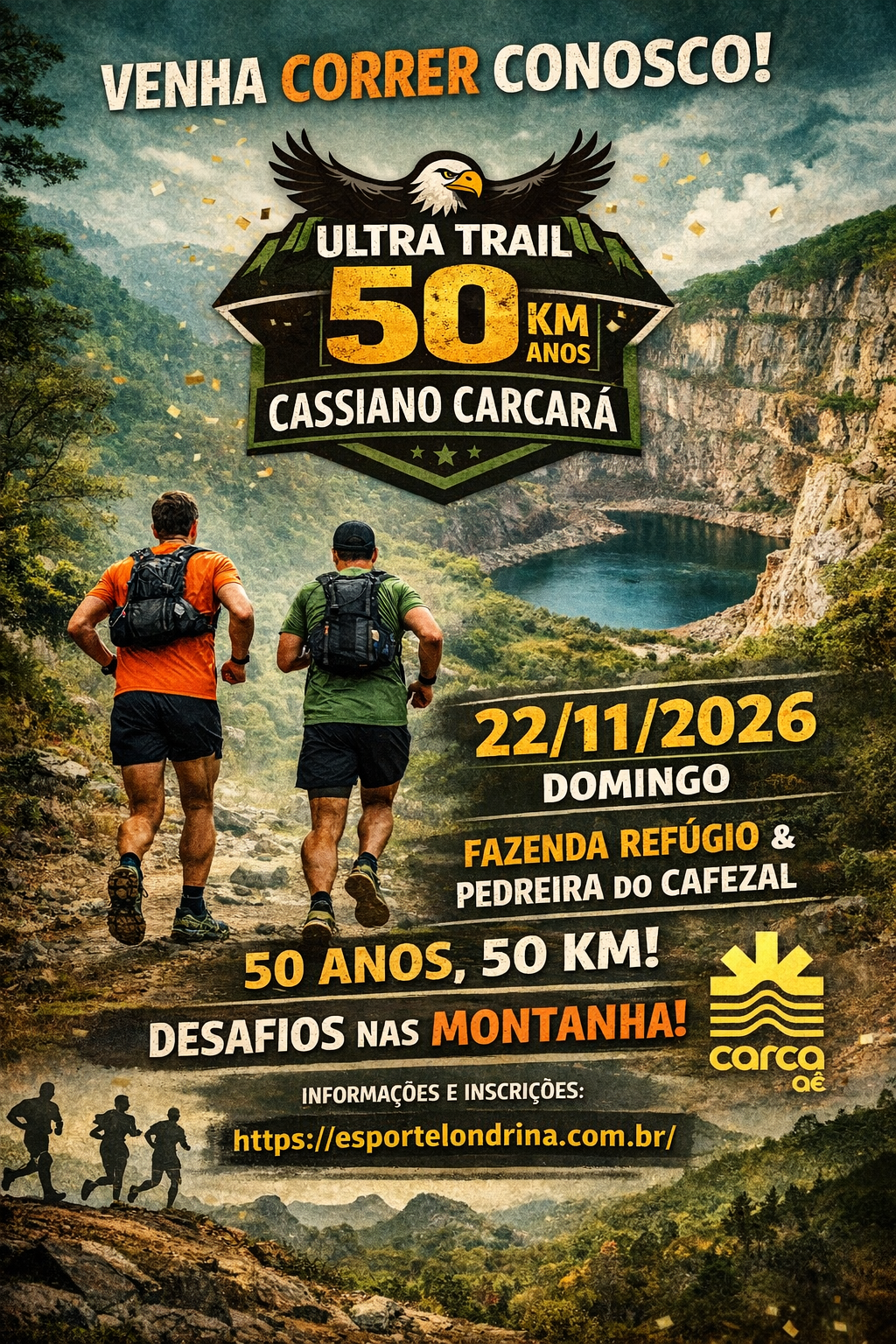 ULTRA TRAIL 50KM/50ANOS CASSIANO CARCARÁ