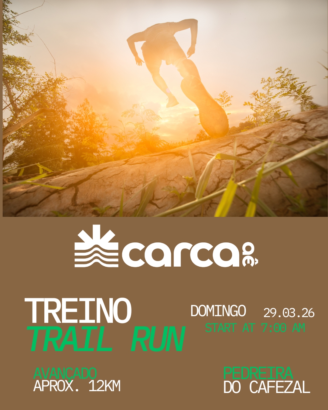 TREINO TRAIL RUN . CARCA.AE