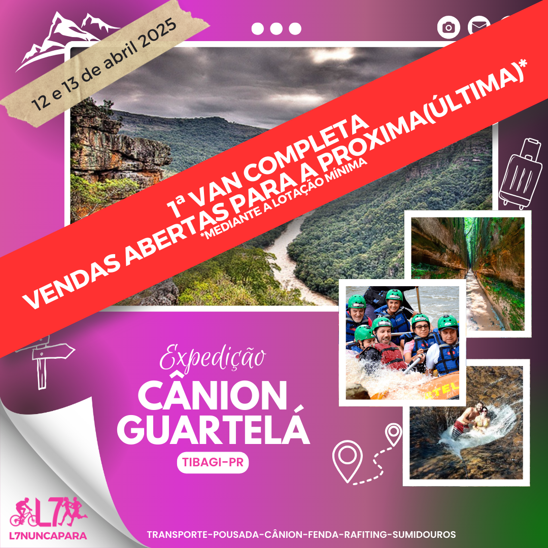 Expedição Cânion Guartelá - Tibagi-PR 12 e 13 de Abril